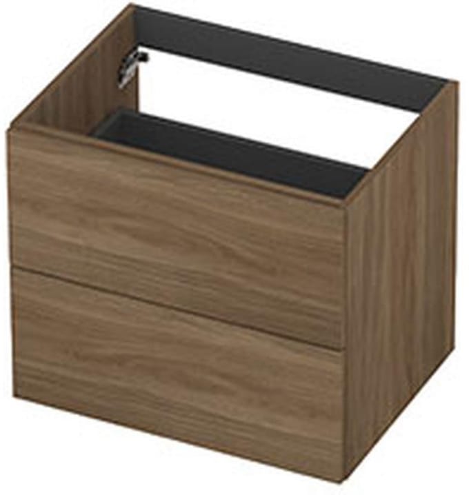 INK - Onderkast 2L Decor Softclose Tbv Greep - 600x450x520 Mm - Zuiver Eiken