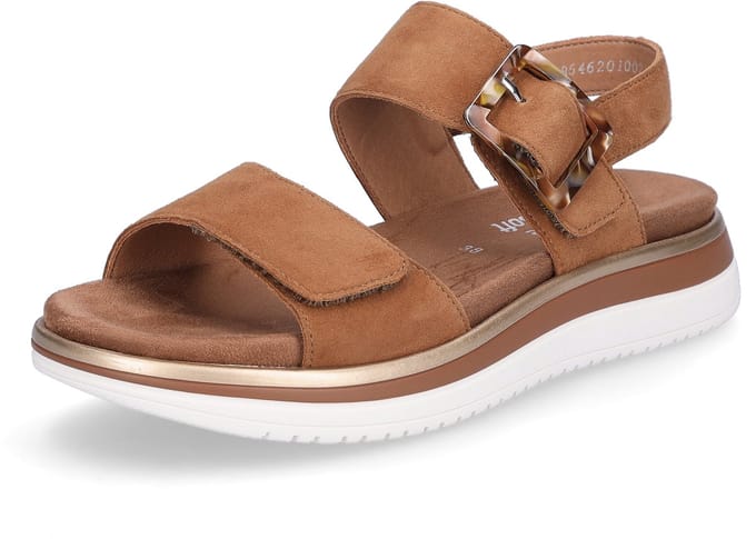 Remonte D1J62-22 Sandalen Bruin Suede Dames - Bruin - 41