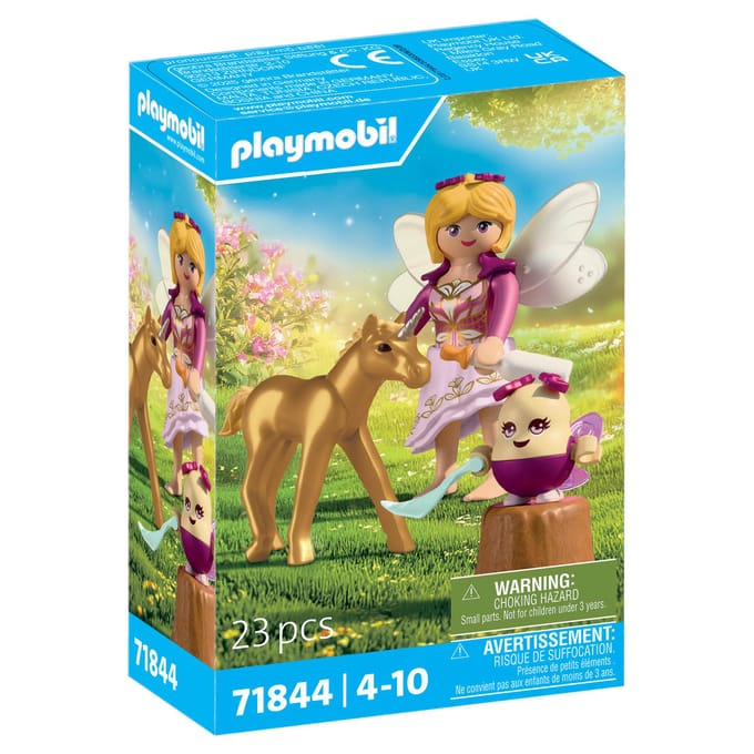 Poulain Gouden Eenhoorn Simulatiespel met Fee Playmobil