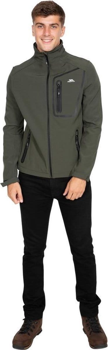 Trespass Hotham Softshelljack Groen 2XS Man