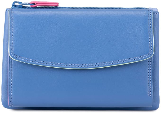 Mywalit Portemonnee RFID-bescherming Leder 14 cm - Dames - Horizontaal - viola
