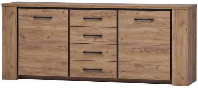 Belfurn - buffet-dressoir Elio 220cm in franse eik