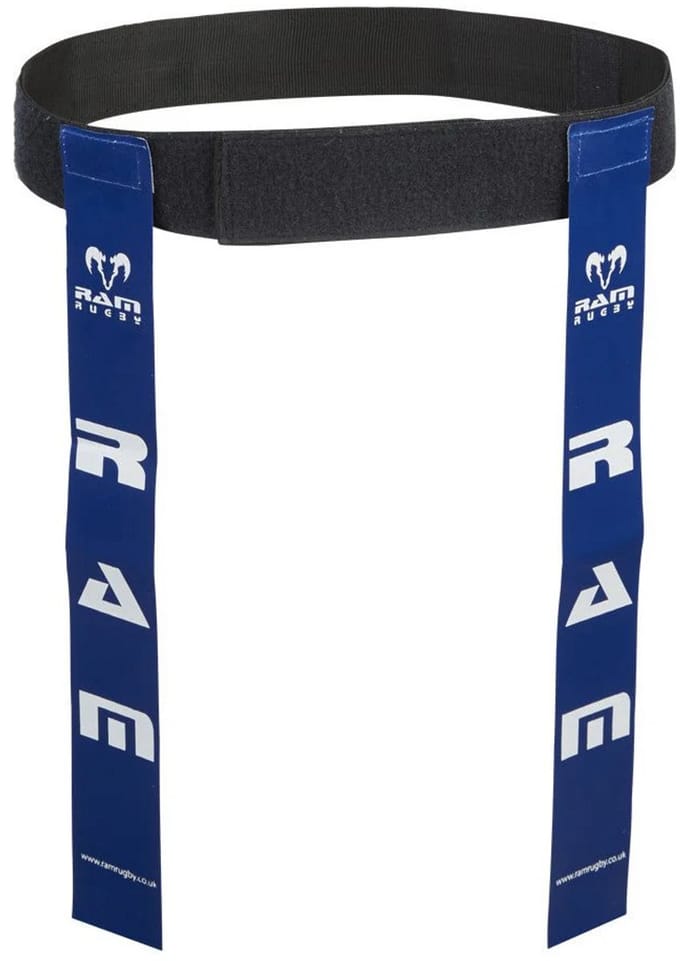RAM Rugby - Tag belt Set - Complete set met riem en tags - Small - Blauw