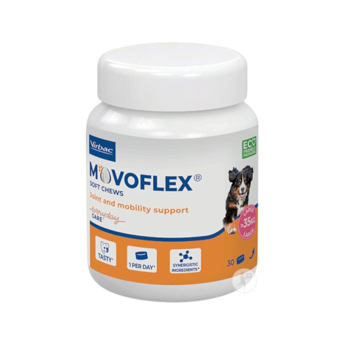 L: 180g Movoflex Soft Chews Joint & Mobility Support voor honden