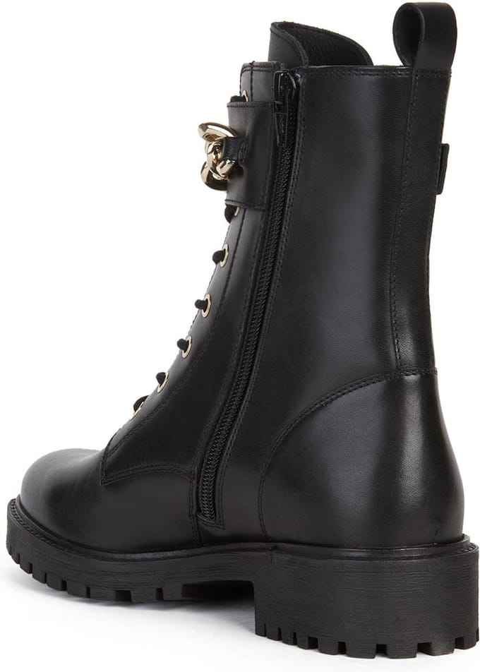 Geox - Maat 41 - Hoara Zwarte Veterboot
