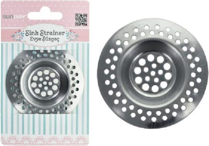 Sunplast - RVS Gootsteenzeef - 7 cm