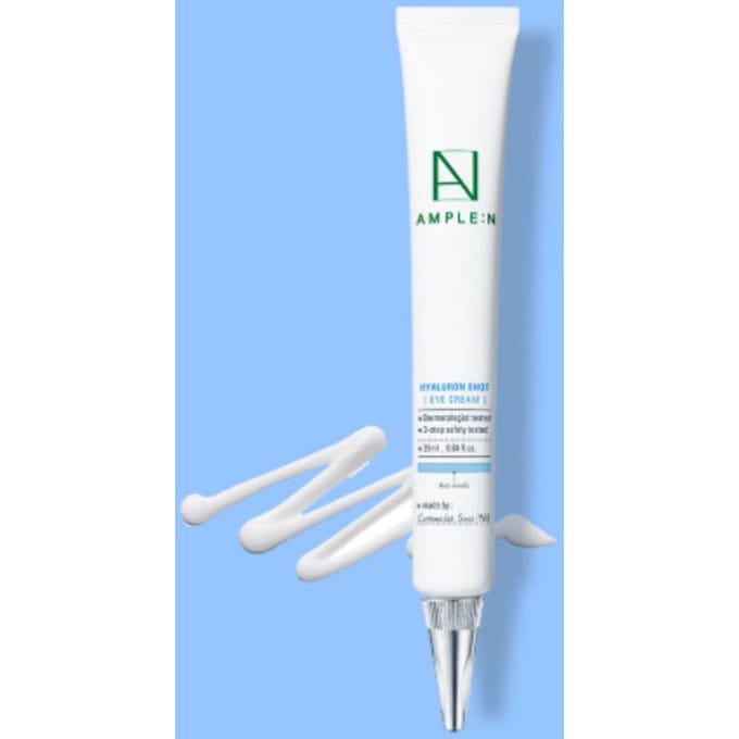 AMPLE:Crème Yeux N Hyaluron Shot 25ml – Soin Hydratant & Raffermissant white