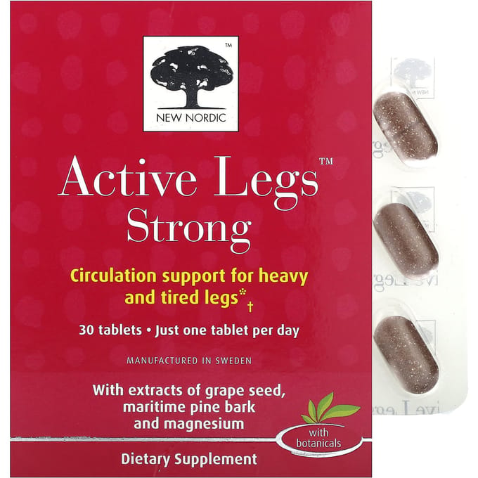 New Nordic, Actieve Benen, 30 Tabletten