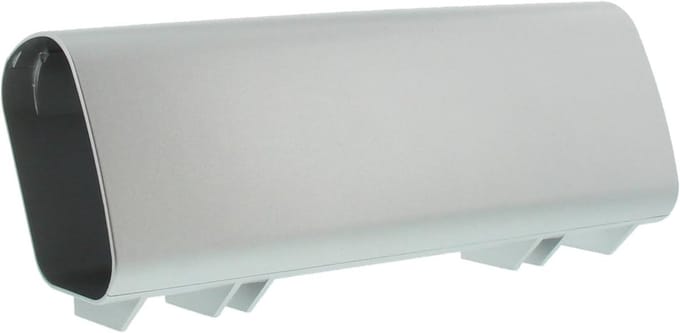 Krantenrol - Postvak - Aan brievenbus - Dubbelzijdig open - 36x14.5x10.7 cm - Zilver