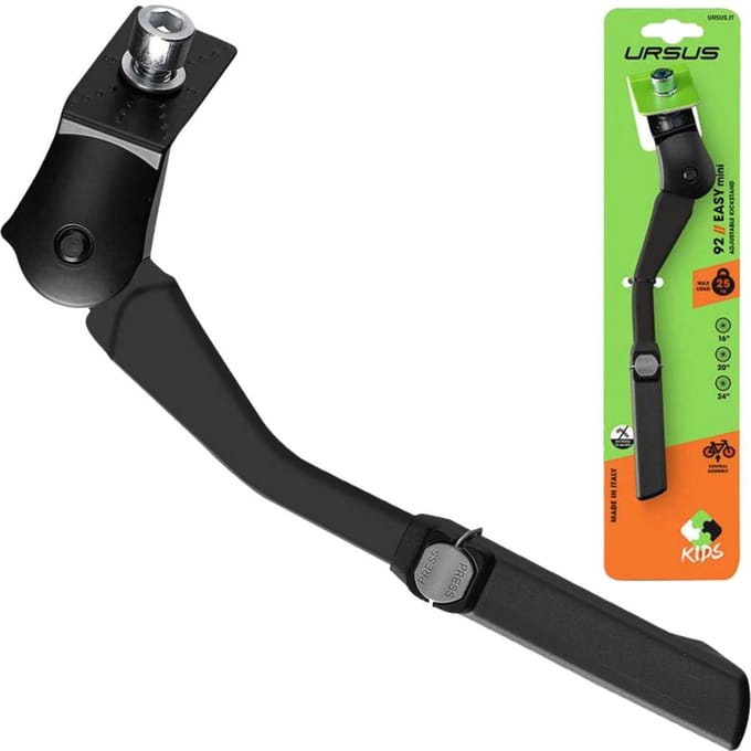 Ursus Verstelbare fietsstandaard - zwart - 16"-24" - max 25 kg - kinder- en jeugdfietsen