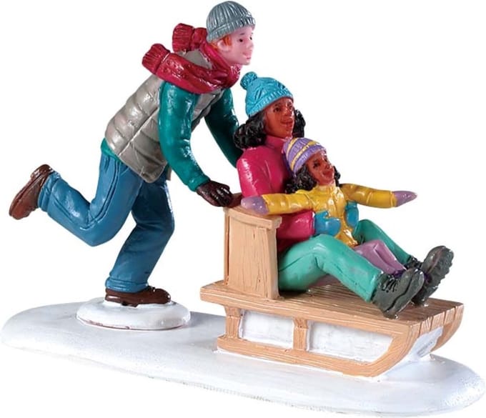 Lemax - Family Snow Day - Kersthuisjes & Kerstdorpen