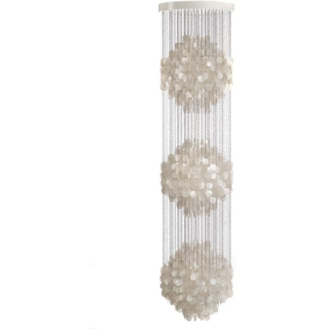 Verpan - Fun DM Hanglamp - 3 ringen smal - wit