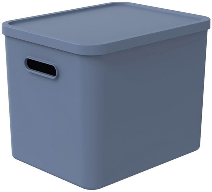 Rotho ALBULA Multibox 29.5x29x37 cm 27L Horizon Blauw