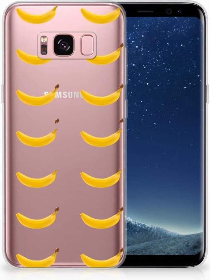 Samsung Galaxy S8 Siliconen Case Banana