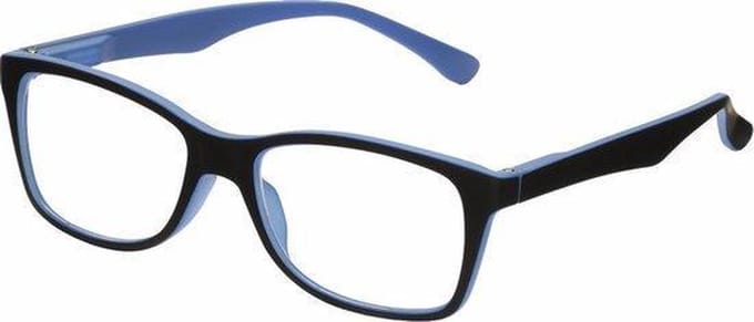 SILAC - Black&blue 7095 - Leesbrillen vrouwen mannen - Sterkte +5.00