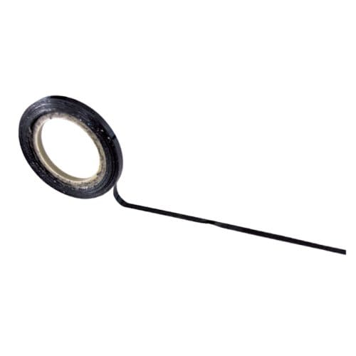 Matrix tape, indelingstape (effen kleur) - Zwart