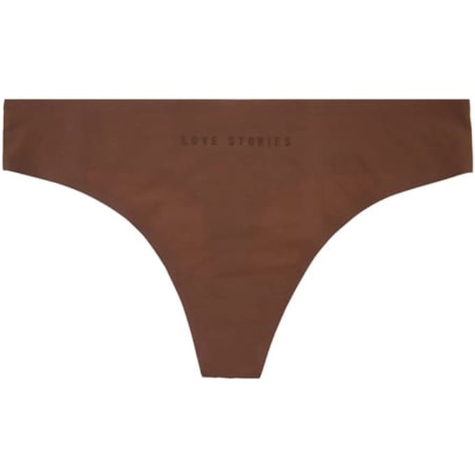 Love Stories Lou String Medium Brown Taglia: XXL | Biancheria intima Outlet | Donna | Marrone
