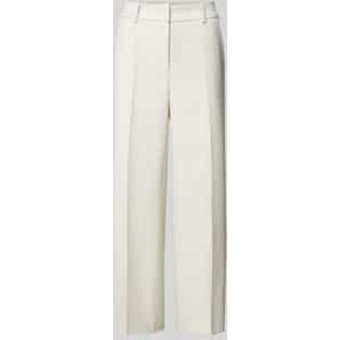 Straight leg stoffen broek met verkort model, model 'CALIFORNIA'