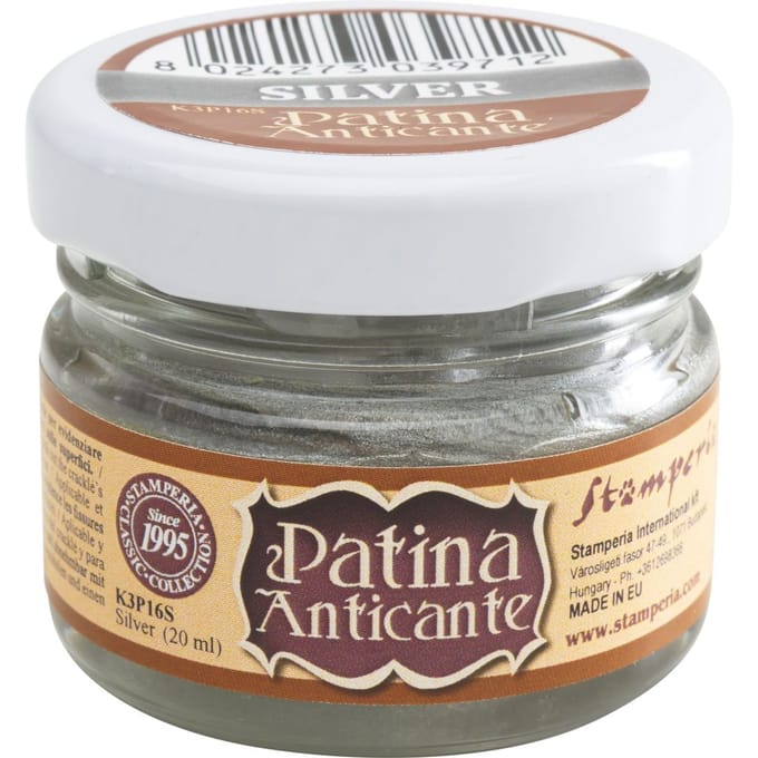Stamperia "Patina Anticante" - Silver