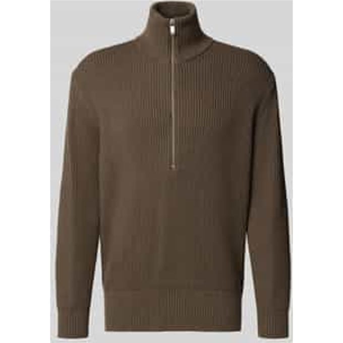 Gebreide pullover met schipperskraag, model 'MANUELO'