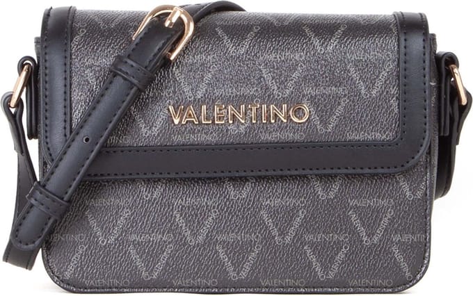 VALENTINO Schoudertas Lady Re Flap Bag Nero / Multicolor Donkergrijs