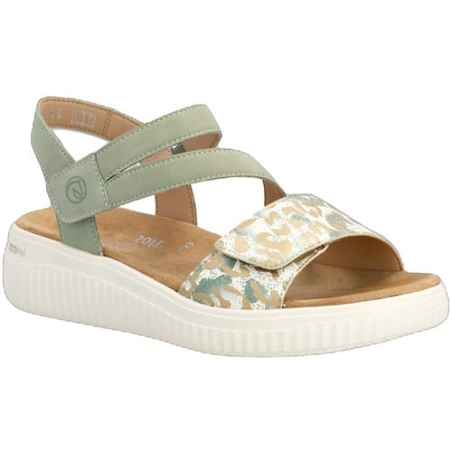 Sandalen met sleehak Remonte -