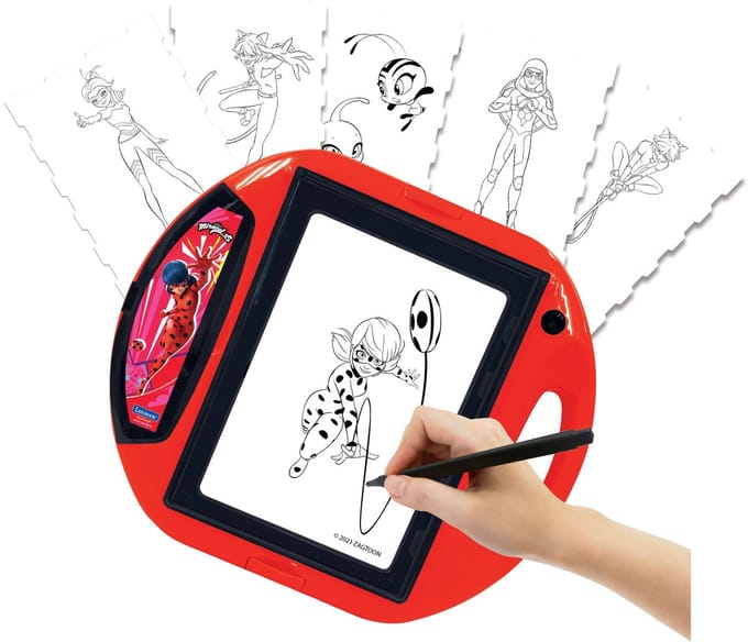 Miraculous Ladybug Tekenprojector met pennen en stempels