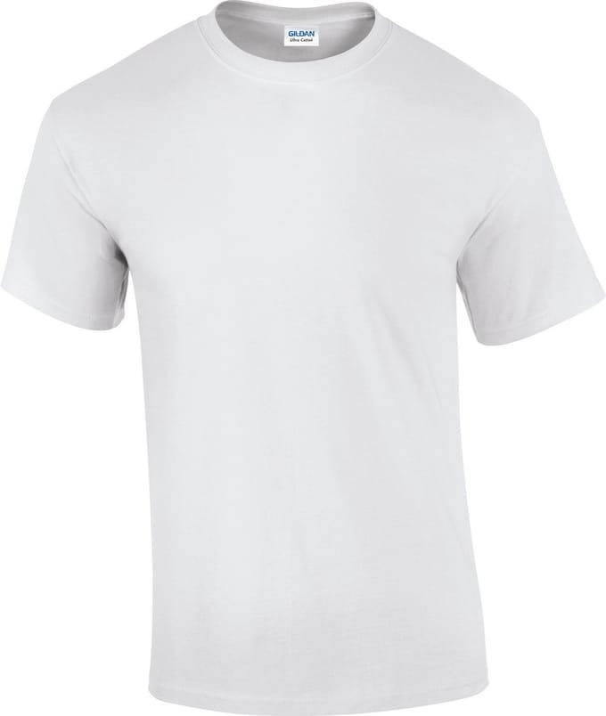 Gildan Ultra Cotton™ Classic Fit Adult T-shirt GI2000 - White - L