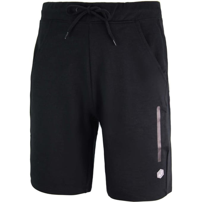 Asics Getailleerde Heren Zwarte Korte Broek