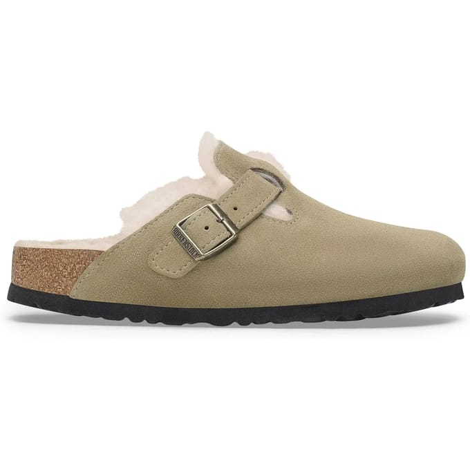 Klompen Birkenstock Boston Suede Leather