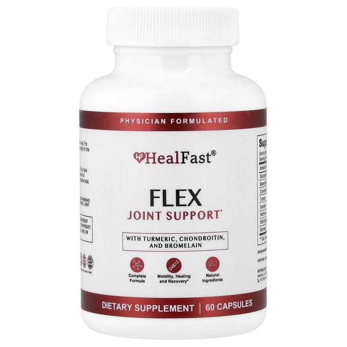 HealFast, Flex, Gewrichtsondersteuning, 60 Capsules