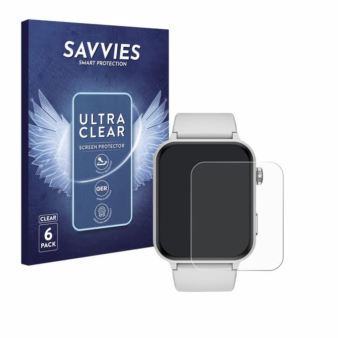 Savvies - Screenprotector voor Iowodo R30Pro - Folie Beschermfolie transparant 6 Stuks