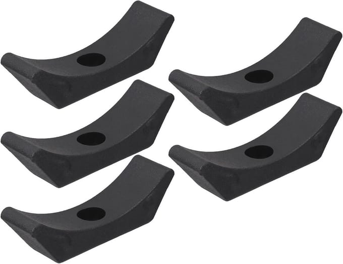 5 Stuks 140 mm Halterhouders - Korte Halterhouders voor Thuis Sportschool