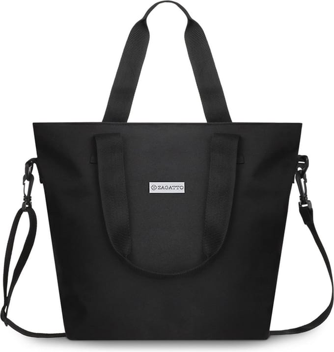 Zagatto Zwarte, dames SCHOUDERTAS, RUIME shopper tas 35x34x17 cm