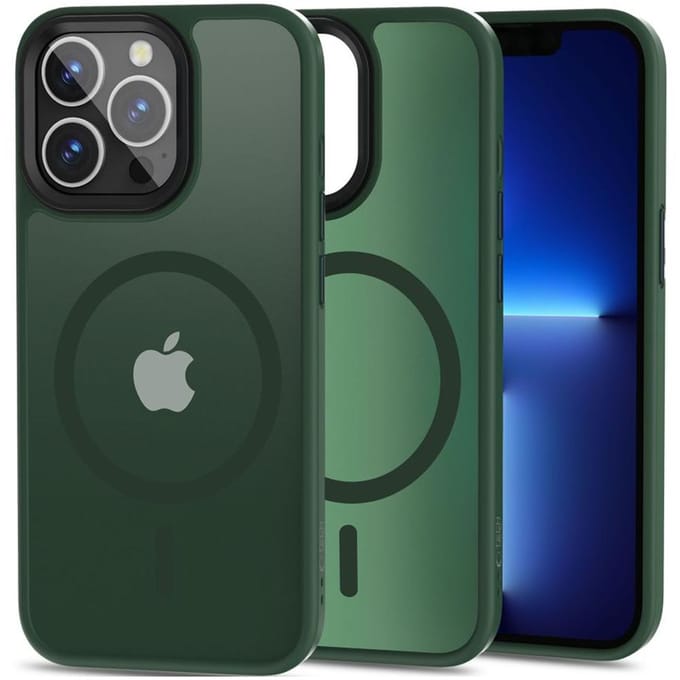 Tech-Protect MagMat MagSafe Case for iPhone 13 Pro - Matte Green