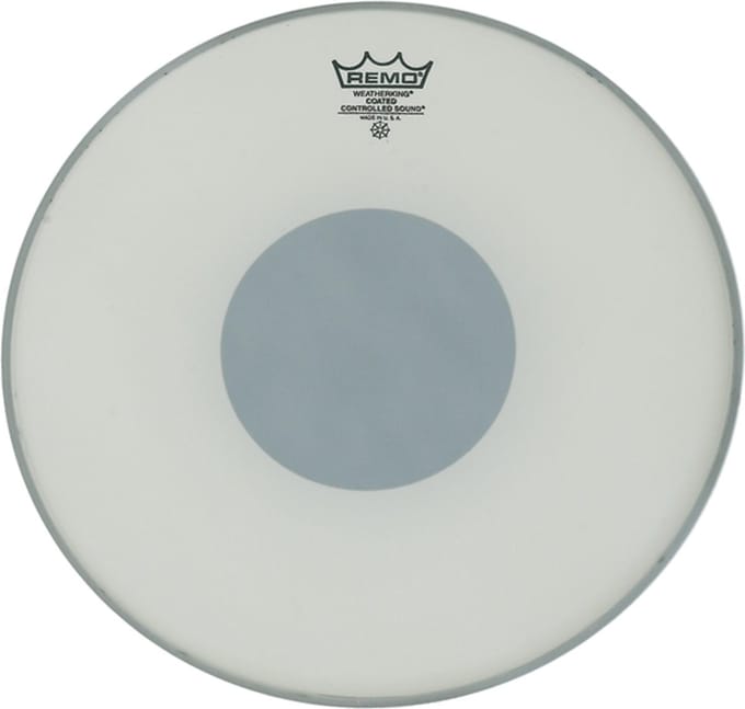 Remo CS Ambassador Coated Black Dot CS-0112-10 - Snare drumvel