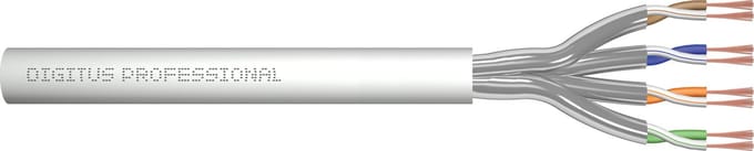 CAT6a U/FTP (STP) kabel op rol 100 meter flexibele kern koper