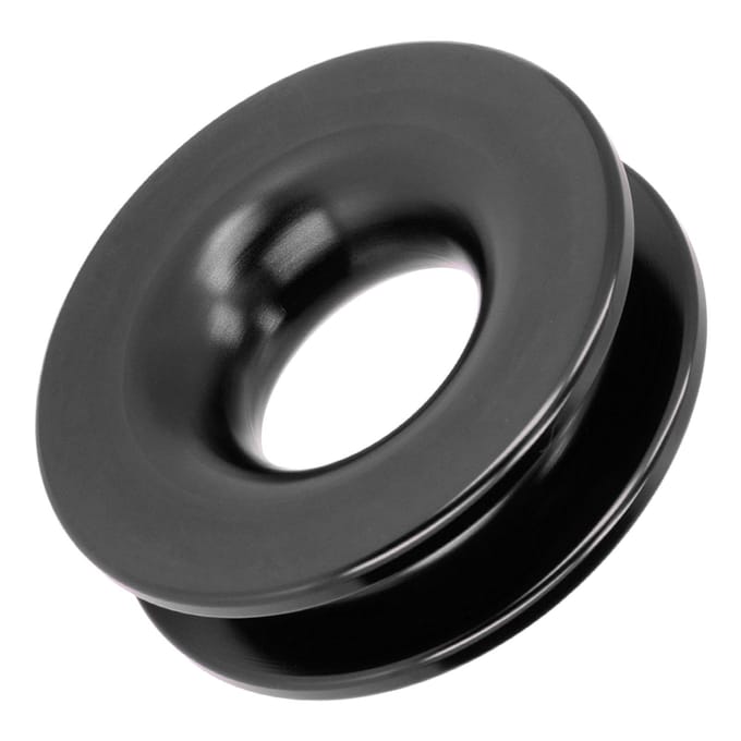 Herstelring Lier Snatch Katrol Aluminiumlegering voor ATV UTV Vrachtwagen Marine Boot Schakels Zwart rood