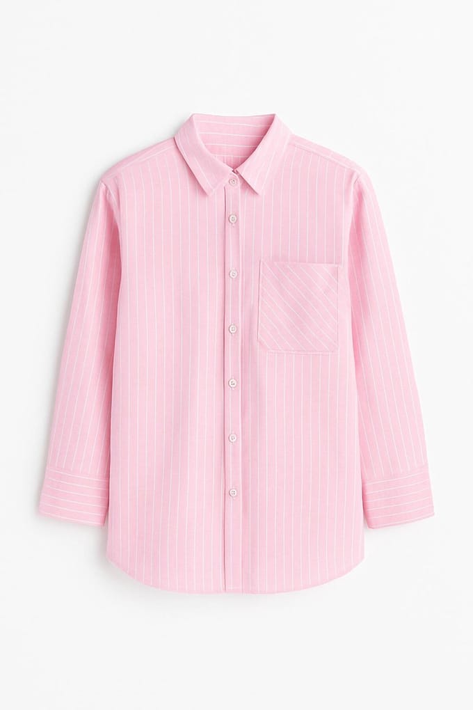 Touché Privé - Gestreepte blouse - Roze - Dames