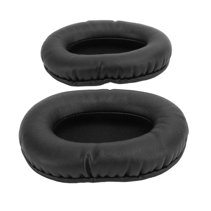 Vervangende oorkussens voor Barracuda X draadloze gamingheadset Eiwitleer Traagschuim Spons black