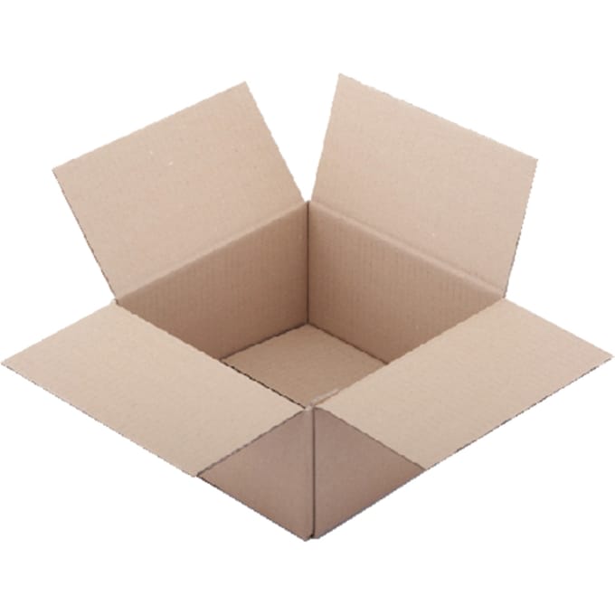 Amerikaanse vouwdoos IEZZY 200x200x110mm B-golf bruin