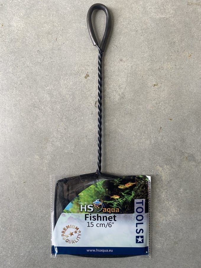 HS - Schepnet - Aquarium - 6" - 15 cm breed