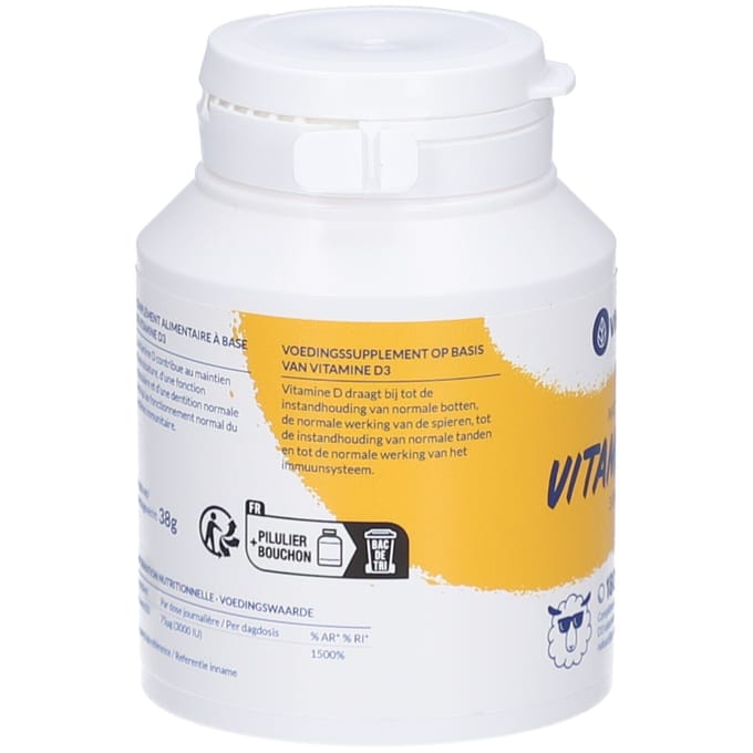 Vit4You® Vitamine D3 3000 IE 120 + 60 gratis capsules 180 Capsules