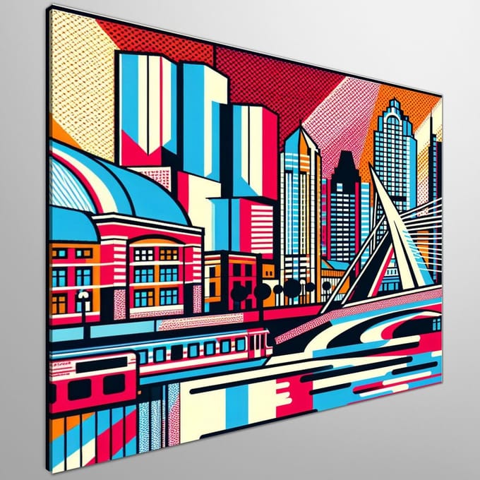 Kunstprint | Wanddecoratie | Canvas | 60 × 60 cm