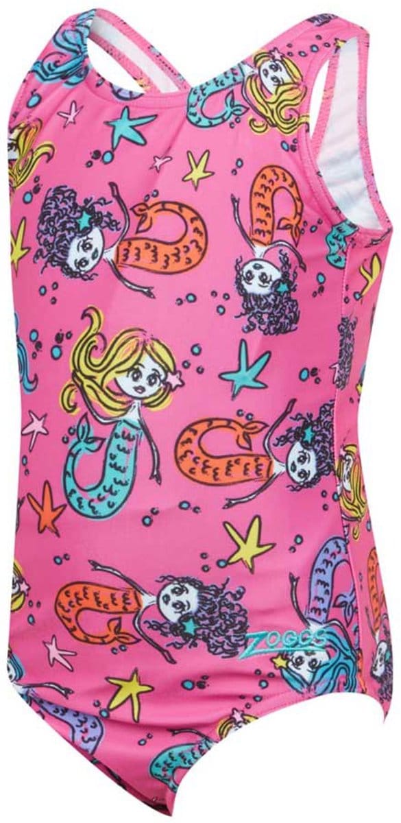 Zoggs Scoopback Zwemkleding Roze 24 Months Meisjes