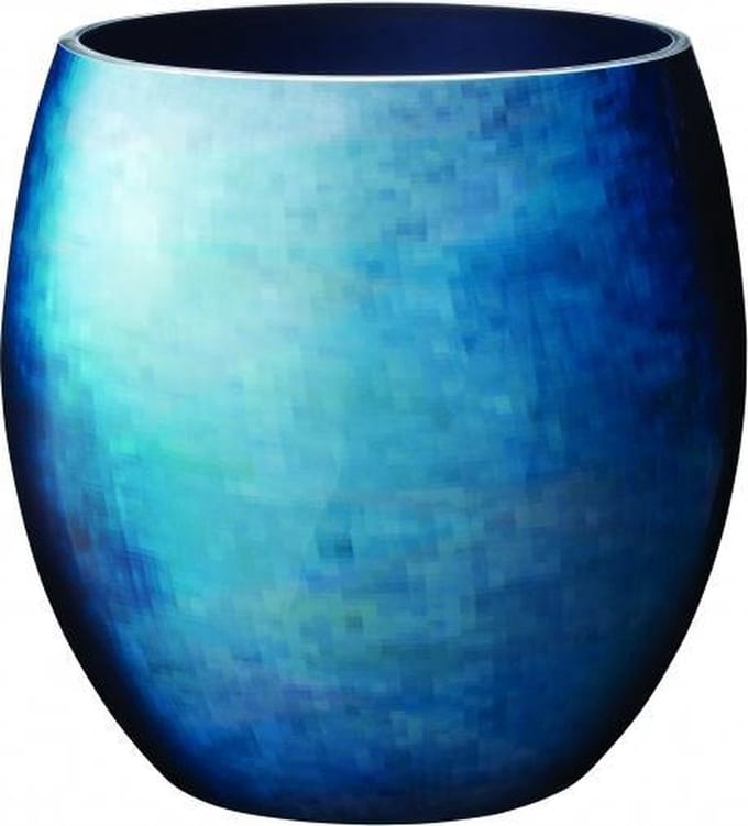 Stelton Stockholm Horizon Vaas large 23,4 cm - emaille/aluminium