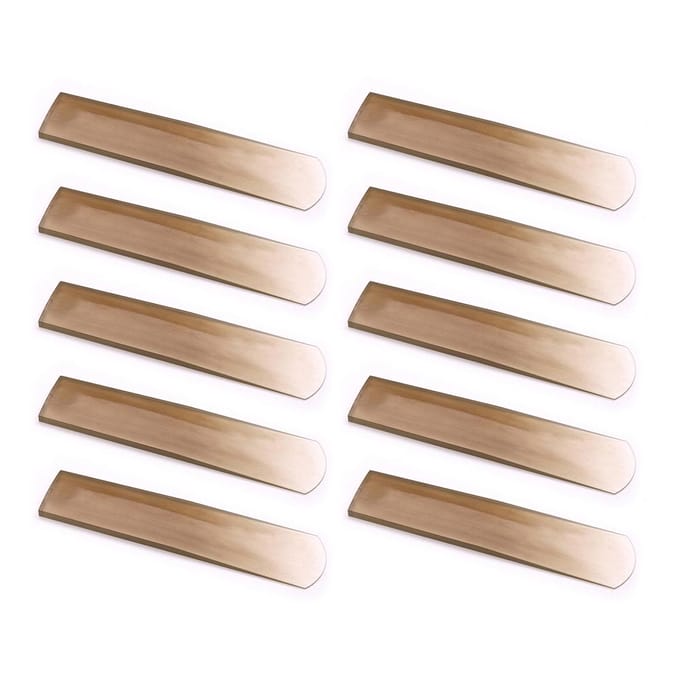 Anches de Saxophone Alto, force 2.5, 10 pièces 10pcs noir