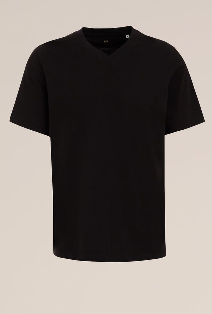 WE Fashion Heren Regular fit T-shirt van 100% katoen