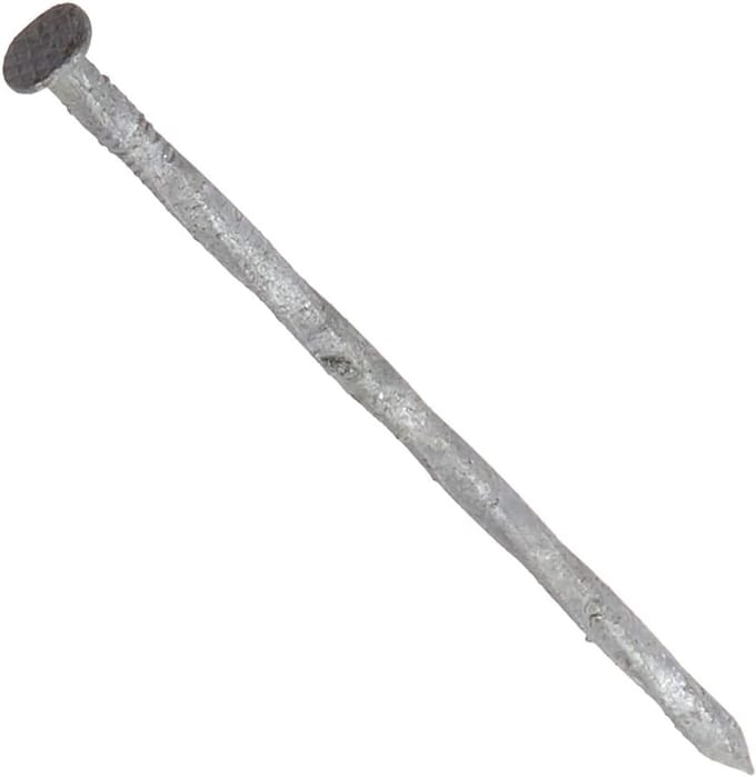 Deck Nagels - Bevestigingsmiddelen - Houten Constructies - Platte Kop Ontwerp - 3.5 Inch 16D - Wit