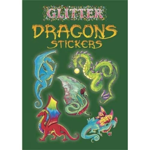 Glitter Dragons Stickers - Christy Shaffer
